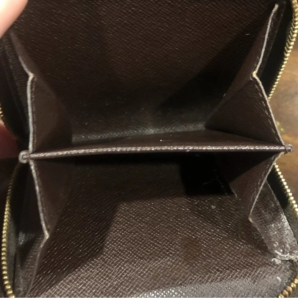 LOUIS VUITTON Damier Ebene Compact Bifold Wallet CA1011 Spain